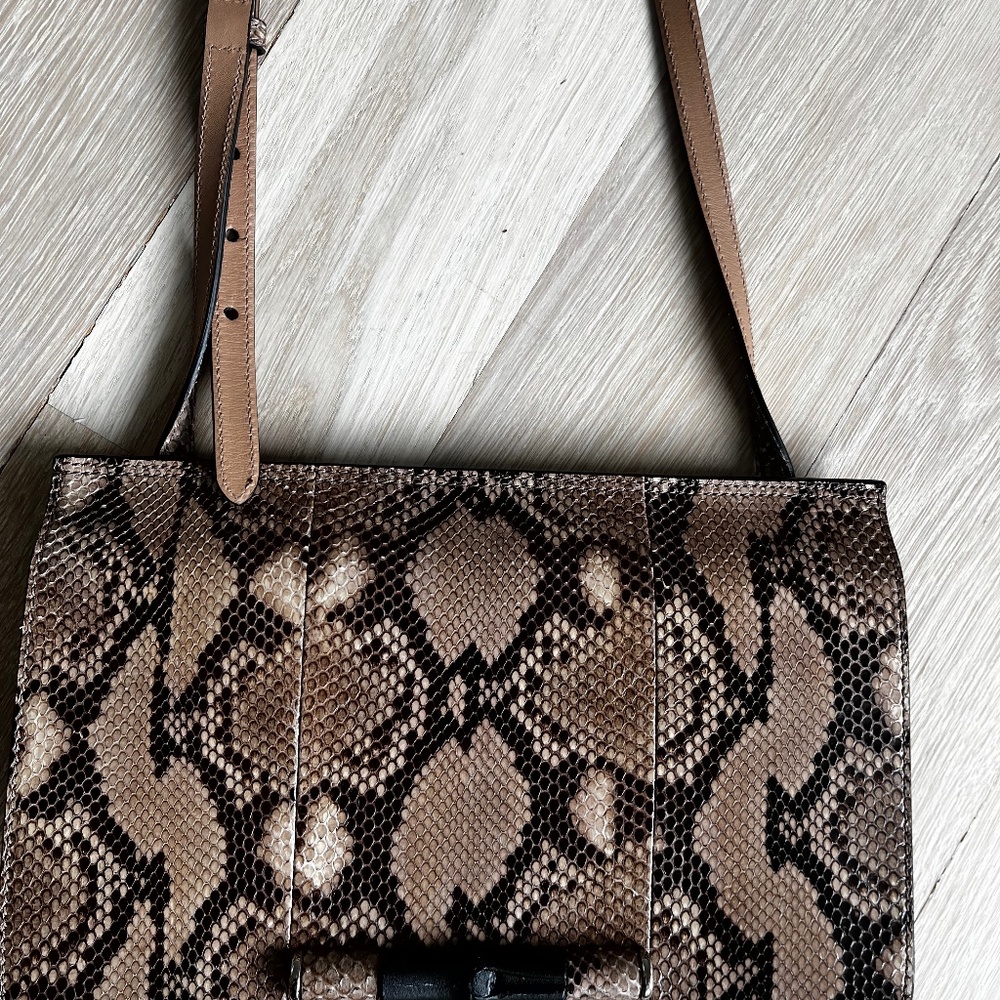 Gucci python purse